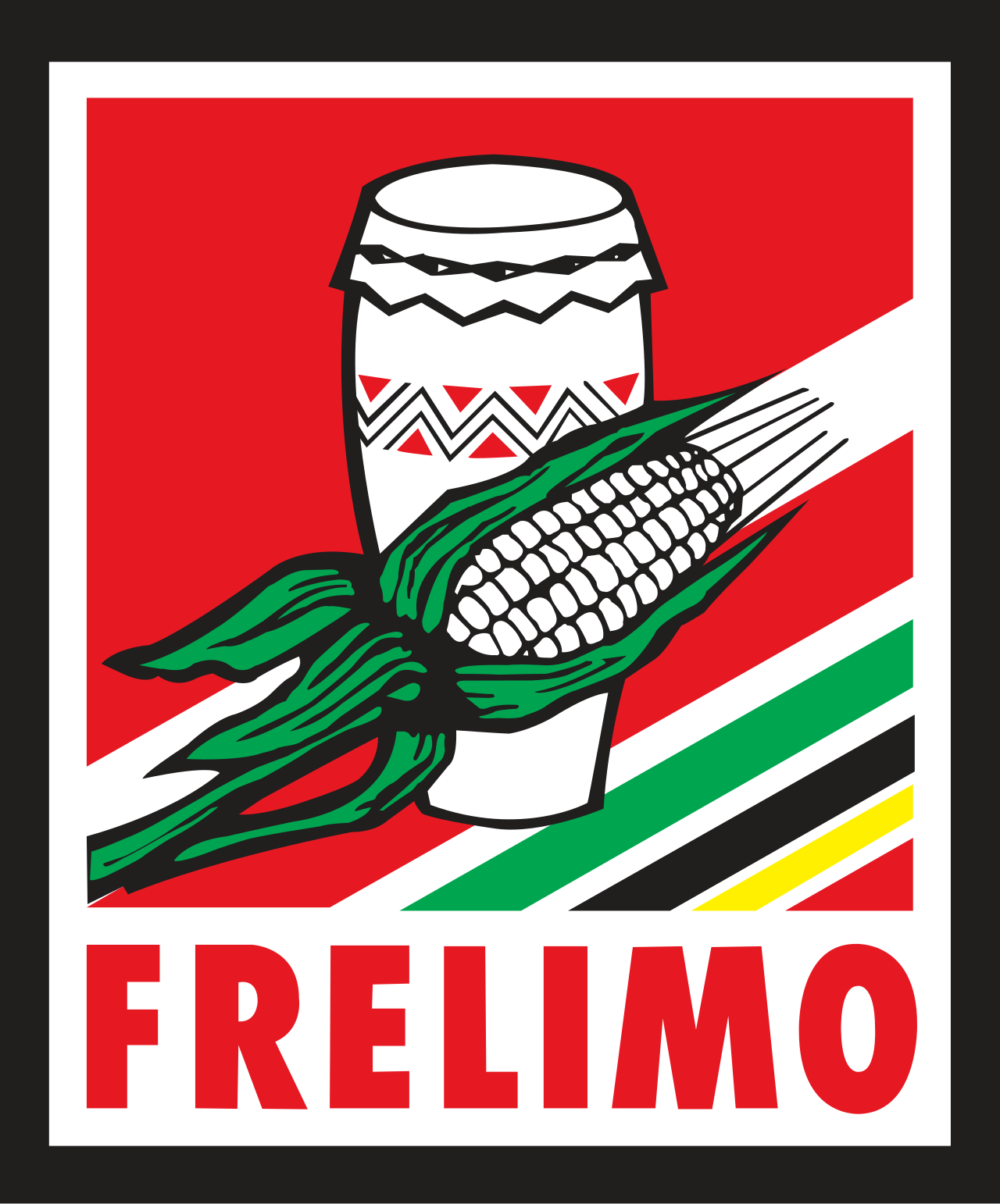Logo of the FRELIMO Party.svg