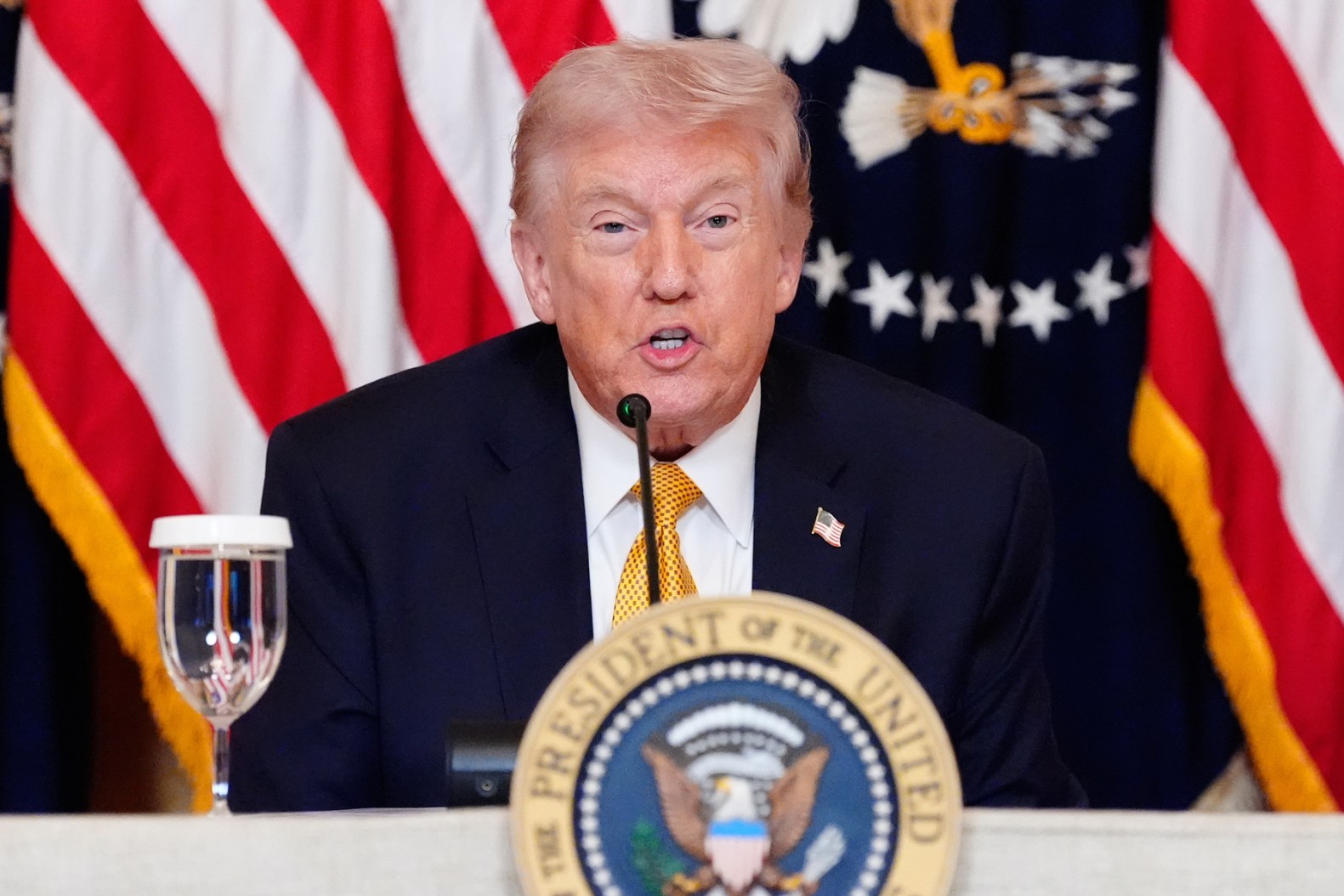 trump ranting today