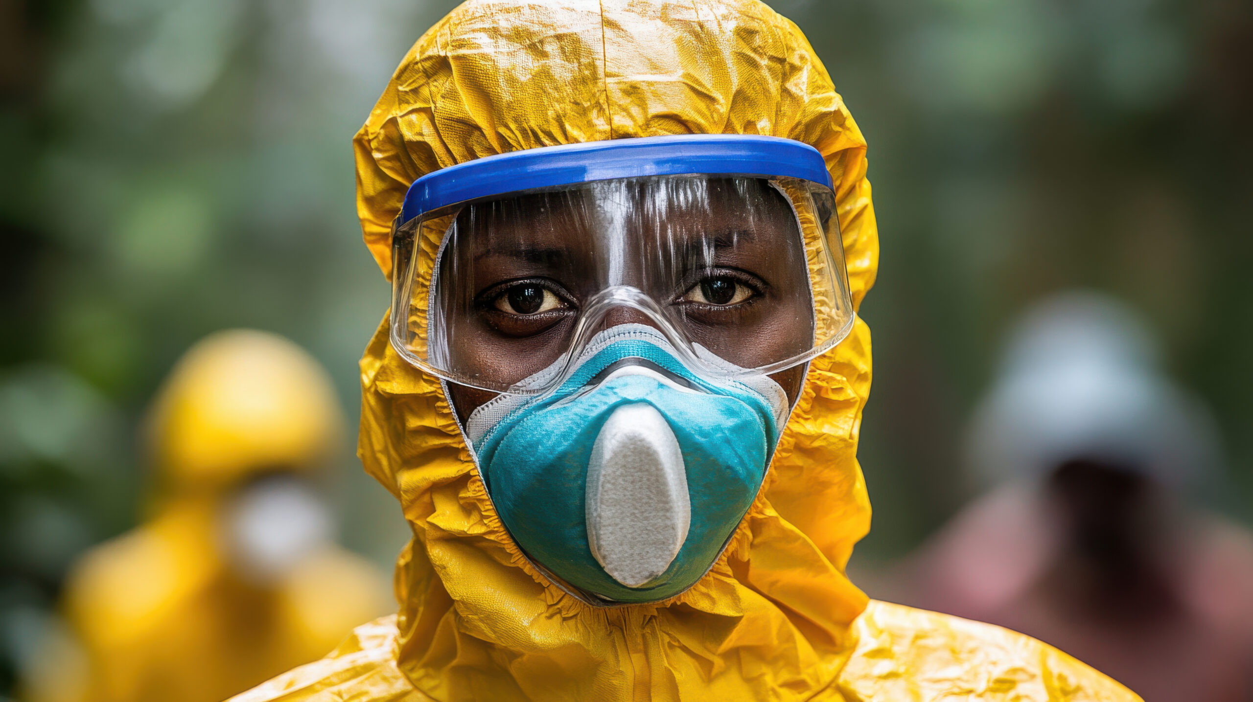 vecteezy a woman wearing a yellow protective suit and a face mask 68673307 scaled