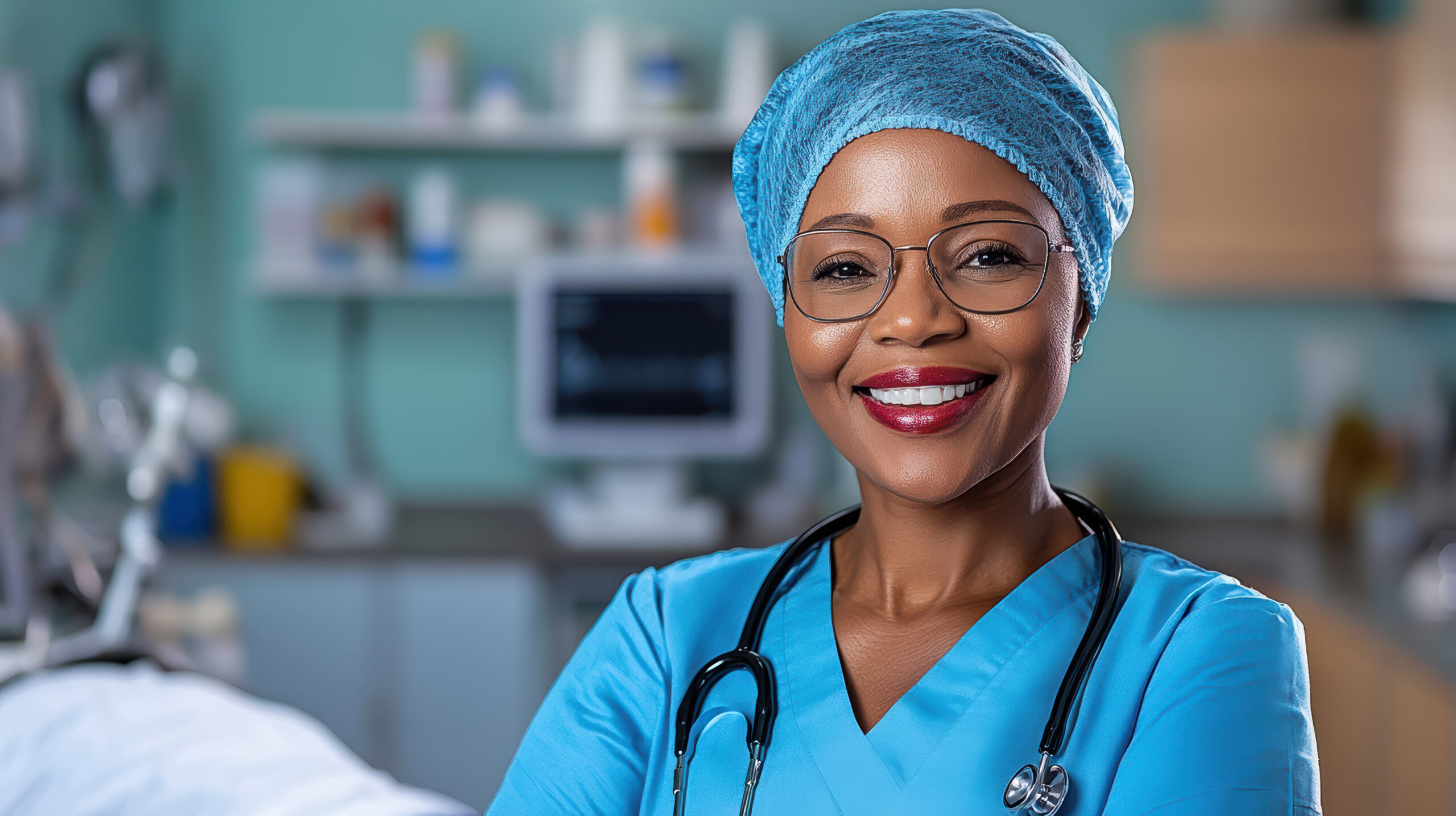 vecteezy healthcare professional smiling in medical environment 60169029 scaled
