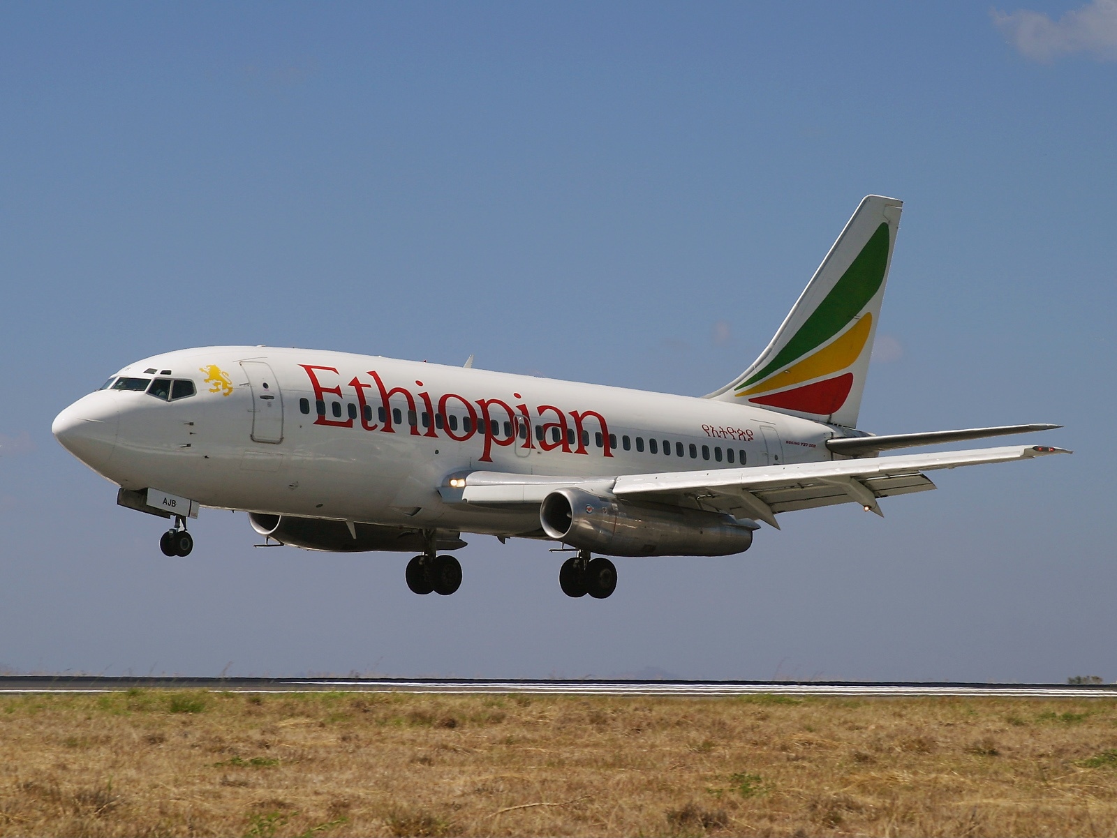 Boeing 737 260 Adv2C Ethiopian Airlines AN0822158