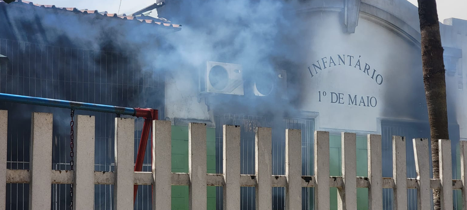 Fogo destroi parte do Infantario 1 de Maio em Maputo