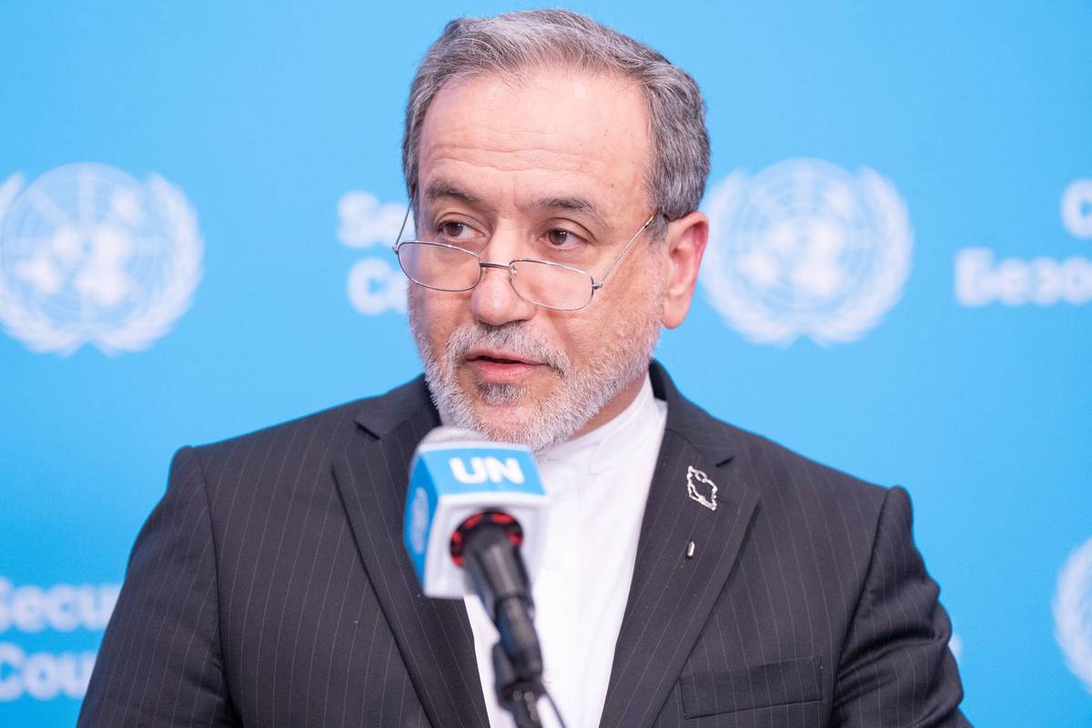 foreign minister of iran abbas araghchi speaks at the un