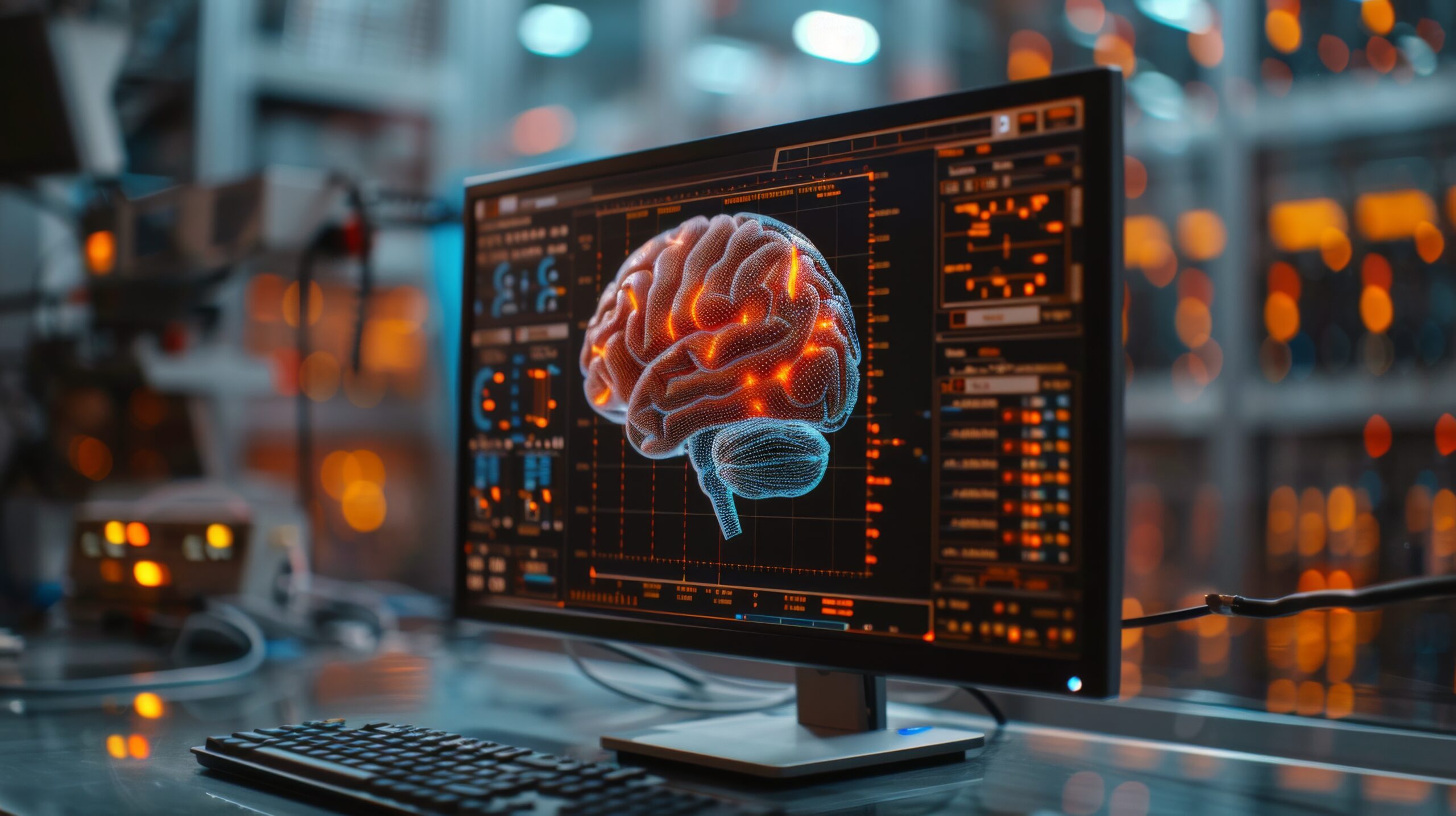 vecteezy computer screen displaying human brain 43173346 scaled