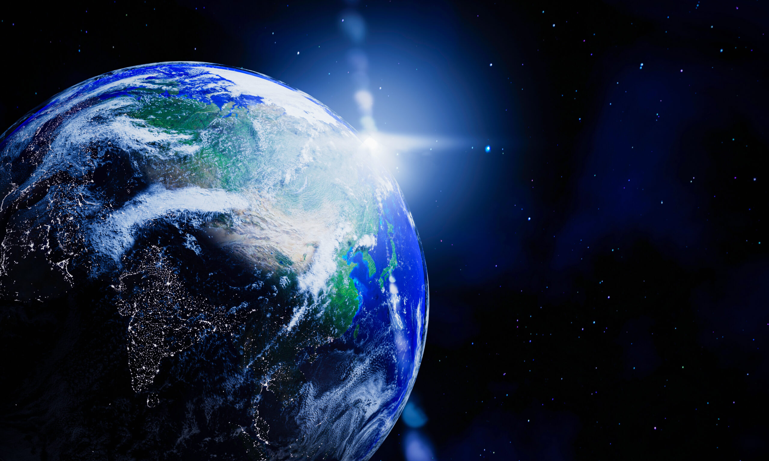 vecteezy planet earth images view from space with sun rays from the 665971028129 2 scaled
