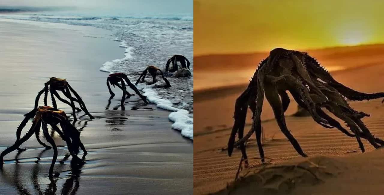 Sul africanos tomam susto em praia com seres que nao sao o que parecemjpg