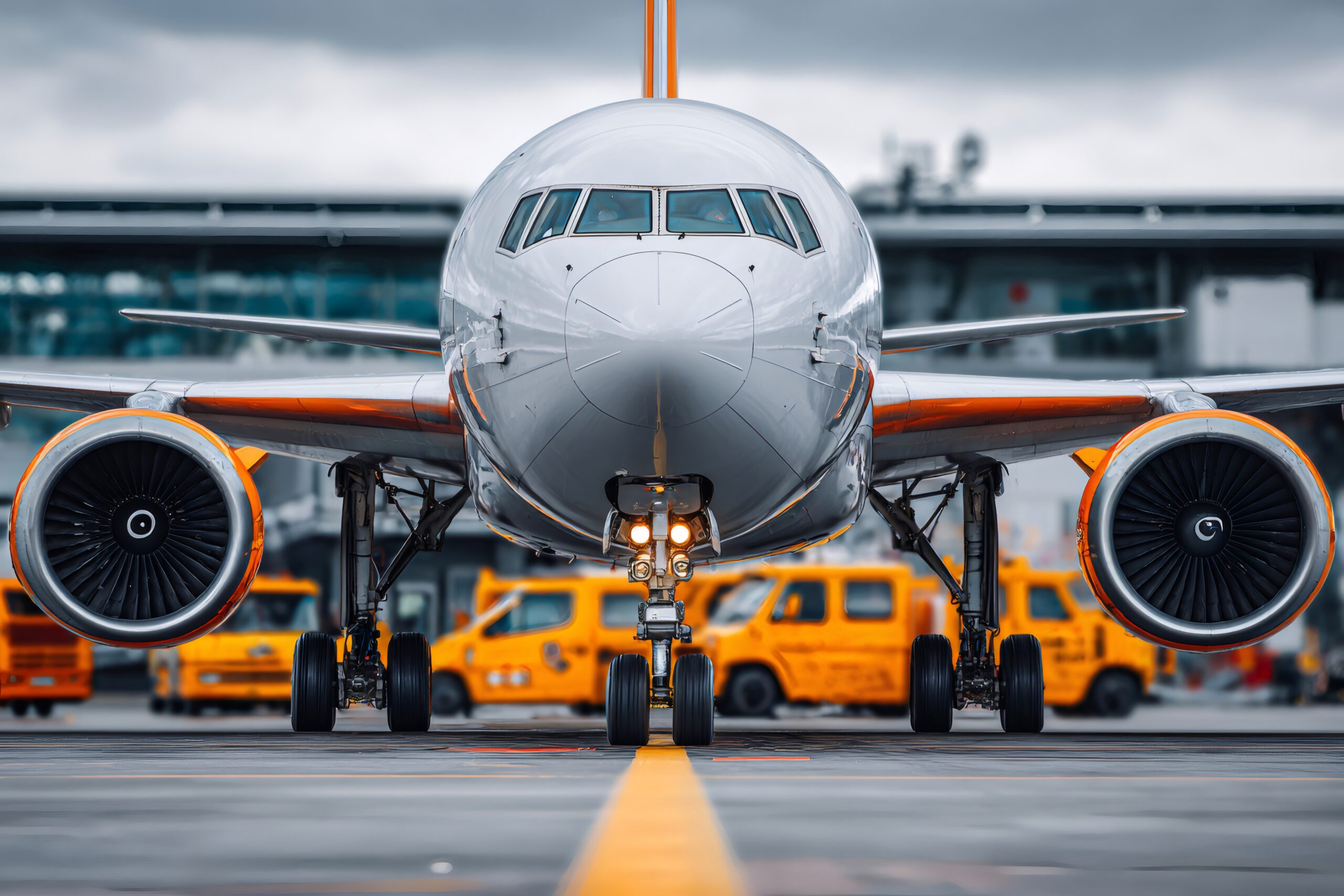 vecteezy commercial airliner receiving service on airport tarmac 74052741 scaled
