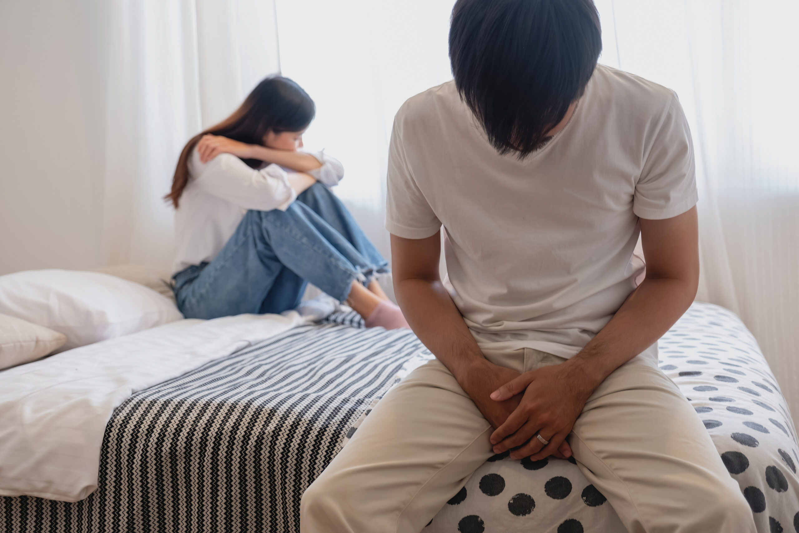 vecteezy the husband is unhappy and disappointed in the erectile 22743074 scaled