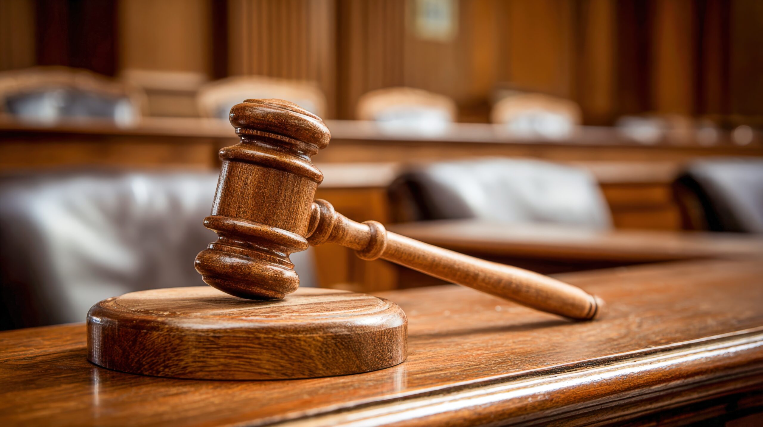 vecteezy wooden gavel on courthouse desk symbol of justice law and 70701515 2 scaled